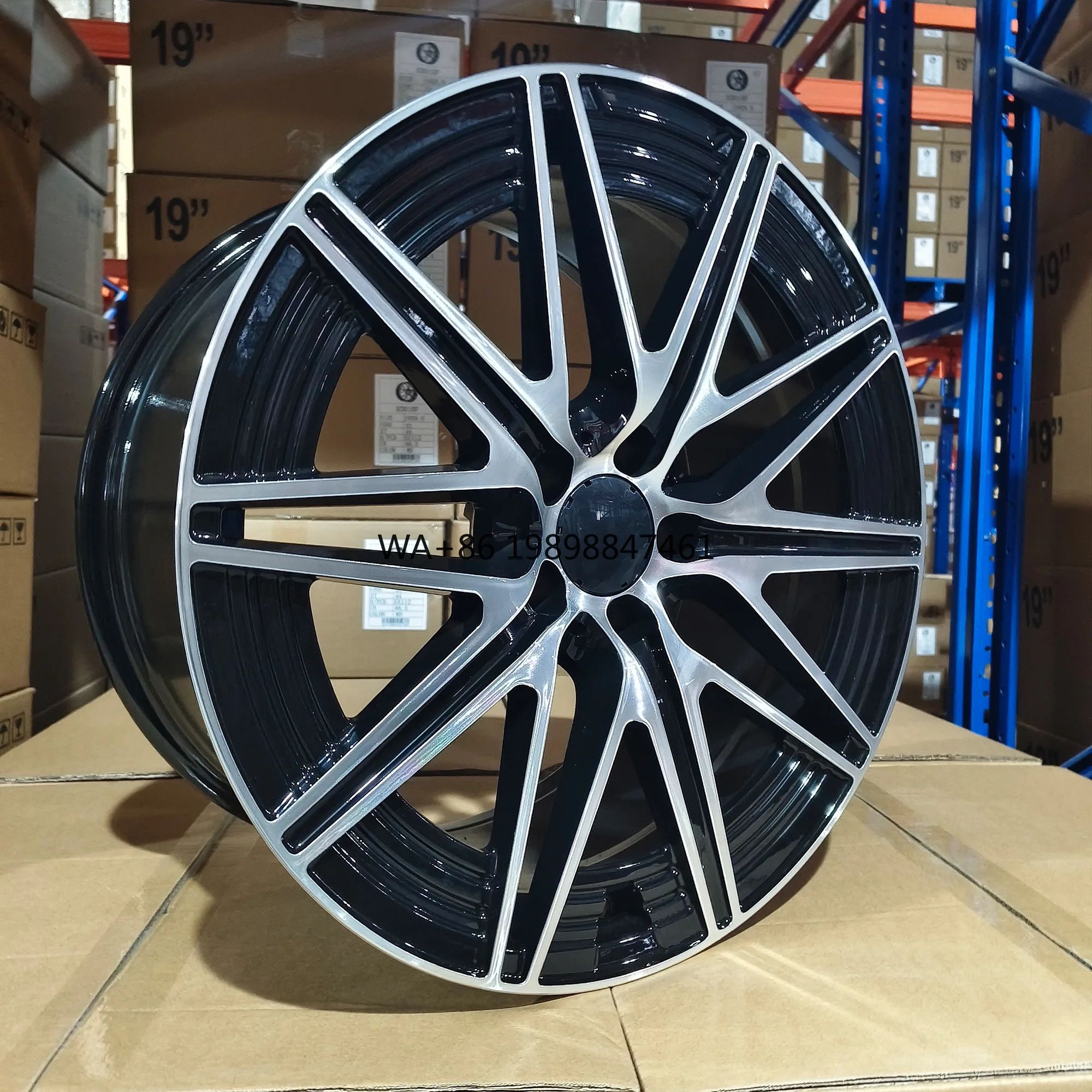 

Multi Spoke Alloy Wheel Rim 5x112 PCD 5 Hole Passenger Aluminum Alloy Car Hub for