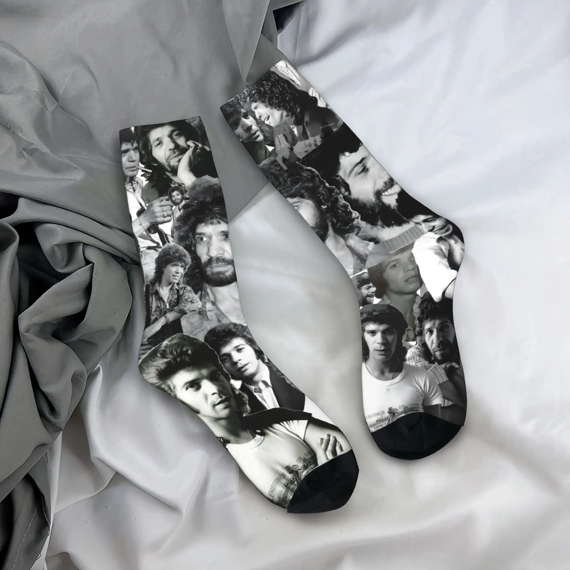 

Camarone De La Isla Stockings Funny Socks Unisex Men Quality Socks Spring Climbing Design Anti Slip Socks Gift Idea