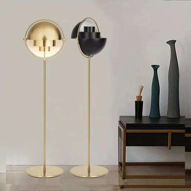 Nordic Light Luxury Simple Retro Gubi Multi Lite Restaurant Desk Lamp Modern Creative Study Bedroom Bedhead Floor Lamp