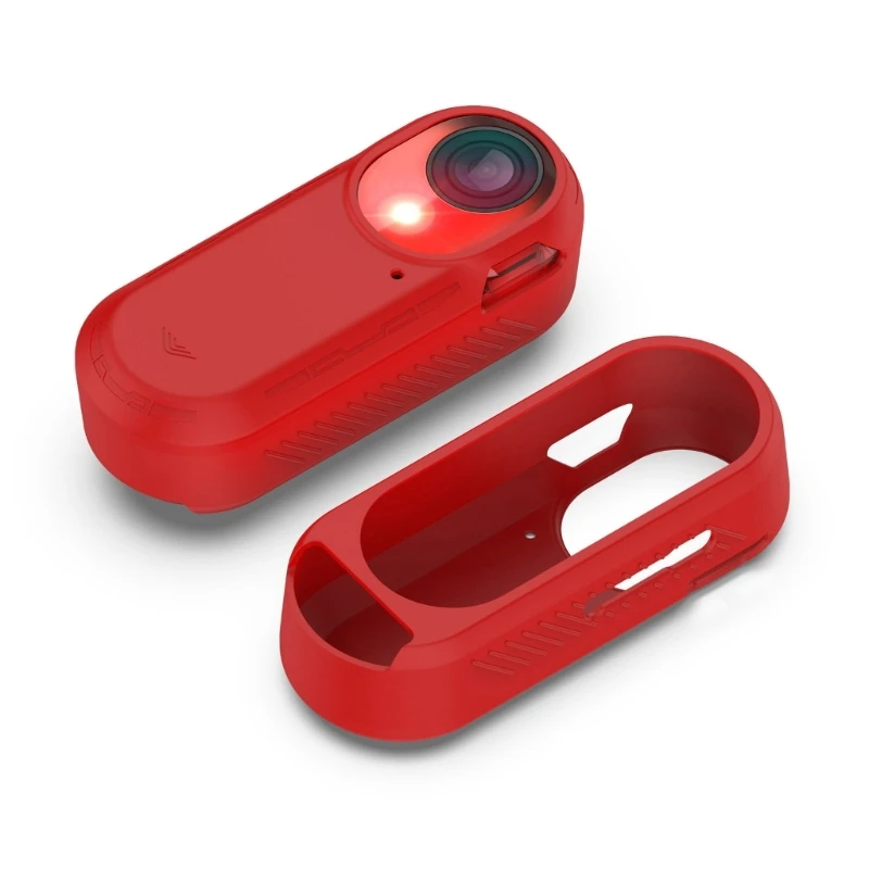 ل Garmin Varia RCT715 كاميرا الذيل ضوء حماية حالة كم تأثير مقاومة الإسكان مكافحة الغبار قابل للغسل غطاء سيليكون