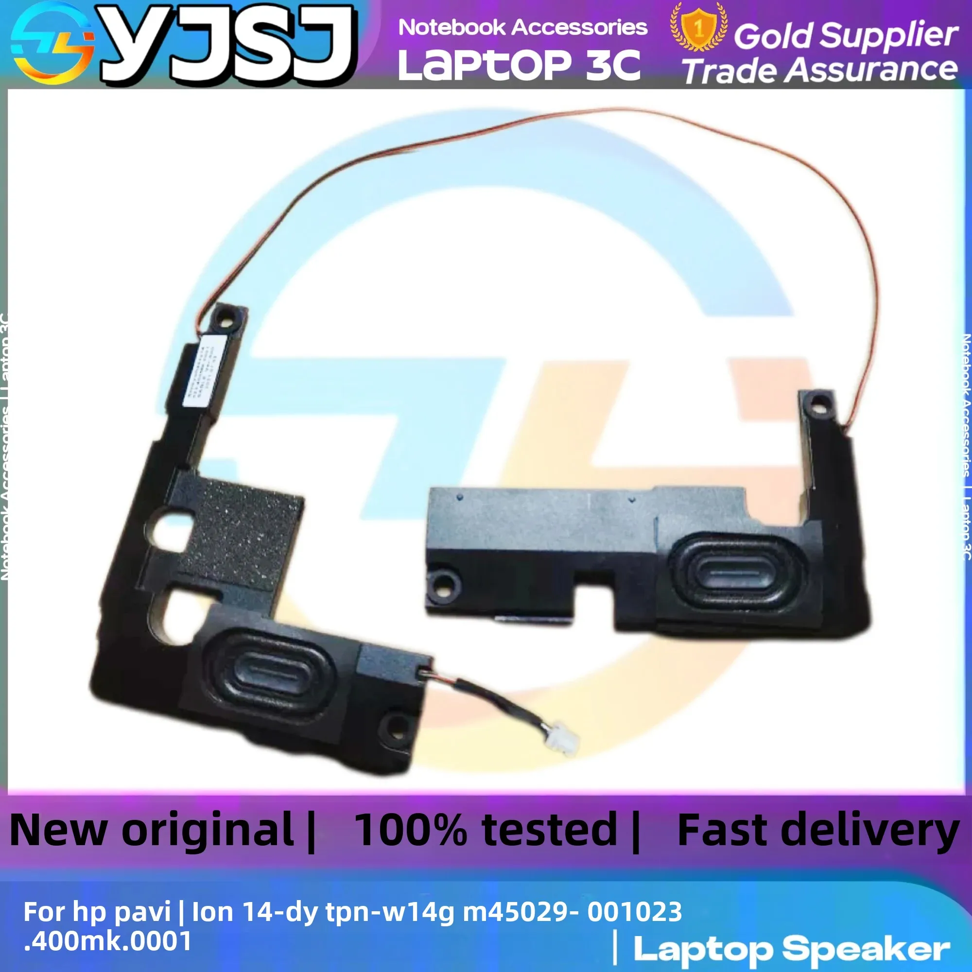 New GENUINE Original Laptop Speaker For HP Pavilion 14-DY TPN-W146 built-in speaker horn audio M45029-001 023.400MK.0001