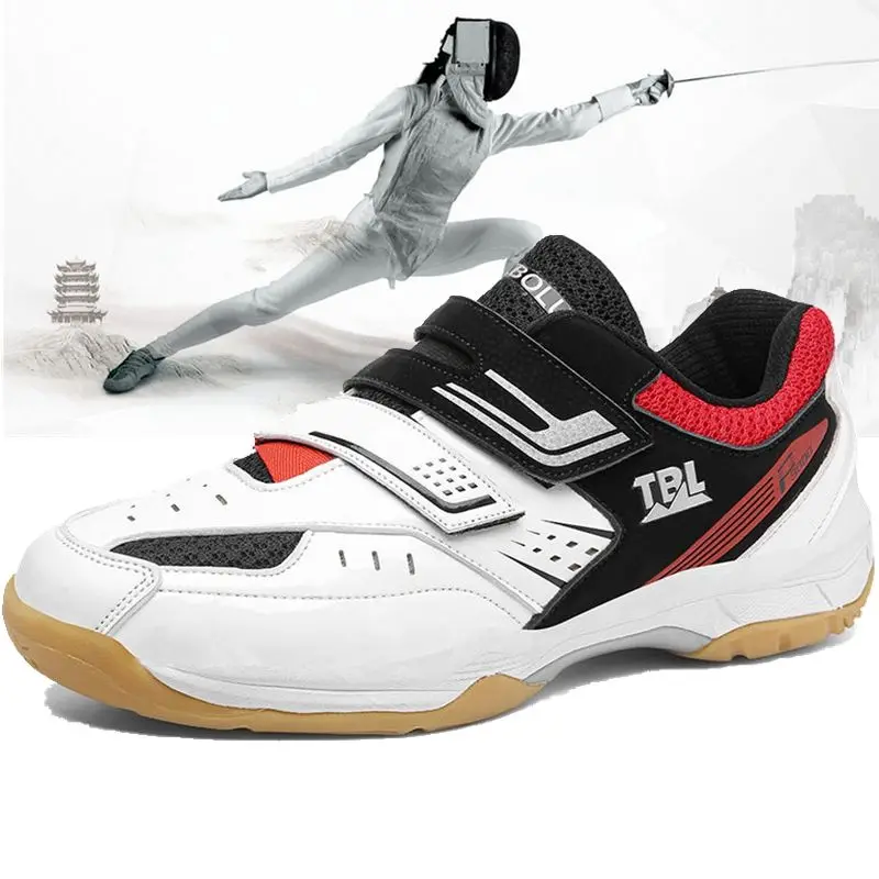 

2026 Hot Sale Fencing Shoes for Men Breathable Indoor Shoes Mens Anti-Slippery Competition Sport Shoe Unisex Fencing Shoe Mans