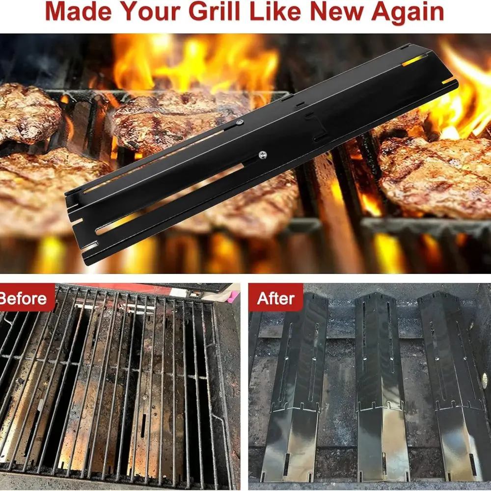 Universal BBQ Replacement Parts Gas Grill Heat Tent Adjustable Stainless Steel Shield For Outdoor Cooking Stove Maintenance