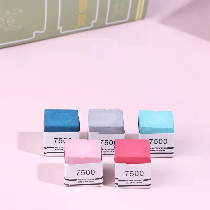 

Квадратный бильярдный мел TP7500, нескользящий мелкий порошок, снукер, нейтральный мел для бассейна, аксессуары для бильярда, доступны 5 цветов