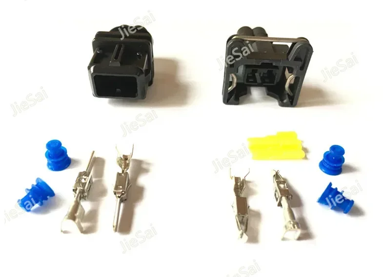 AMP TYCO 2 Pin Female And Male Automotive Car Engine Connector Oil Automotive Plug