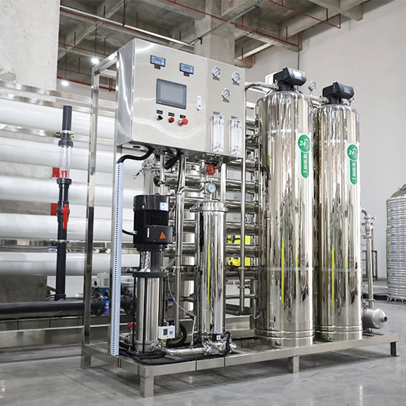 CAMAZ 2T/H RO Reverse Osmosis Water Purification System Stainless Steel Countertop for Hotel & Household Use