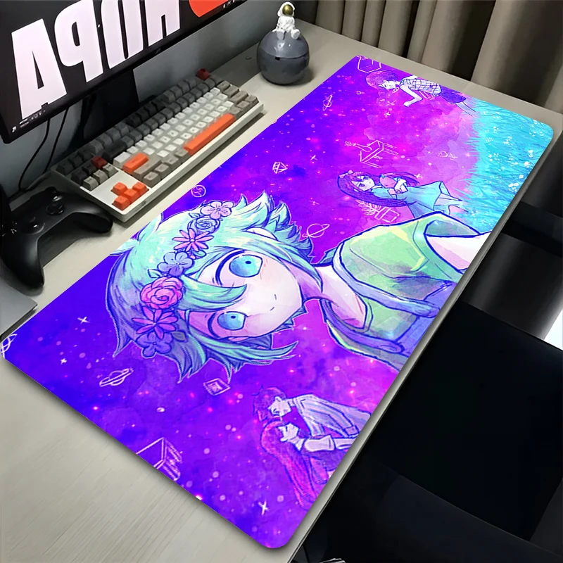 Popular Japanese Gaming Mouse Pad O-omori Sunny Accessories High end keyboard pad Gamer Computer Desk Mat kawaii Anime Mousepad