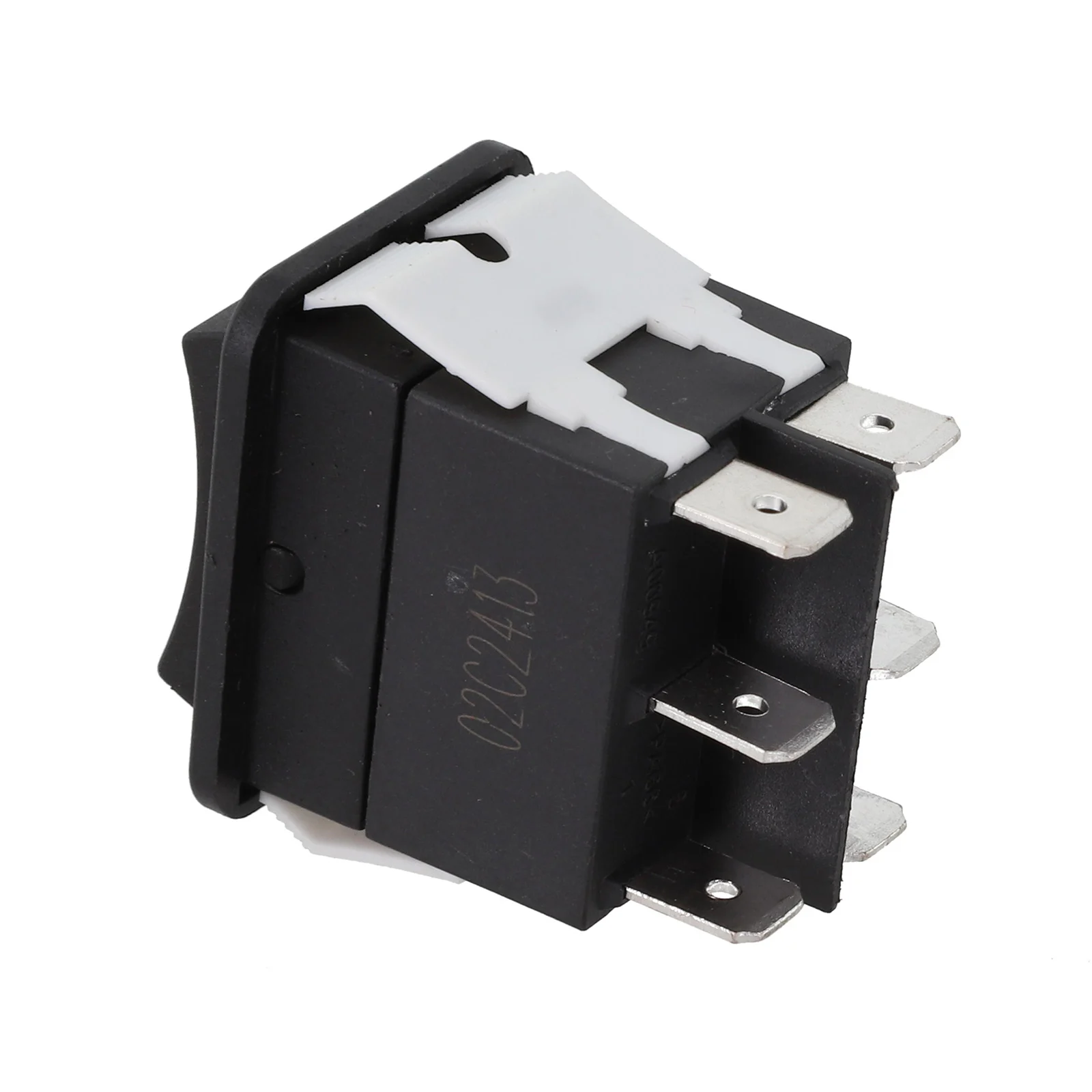 For HY12-9-3 On Off On Rocker Switch 125/250V 18/20A Pushbutton Switch 6Pins Rocker Switch Self Resetting Lock-Free Switch
