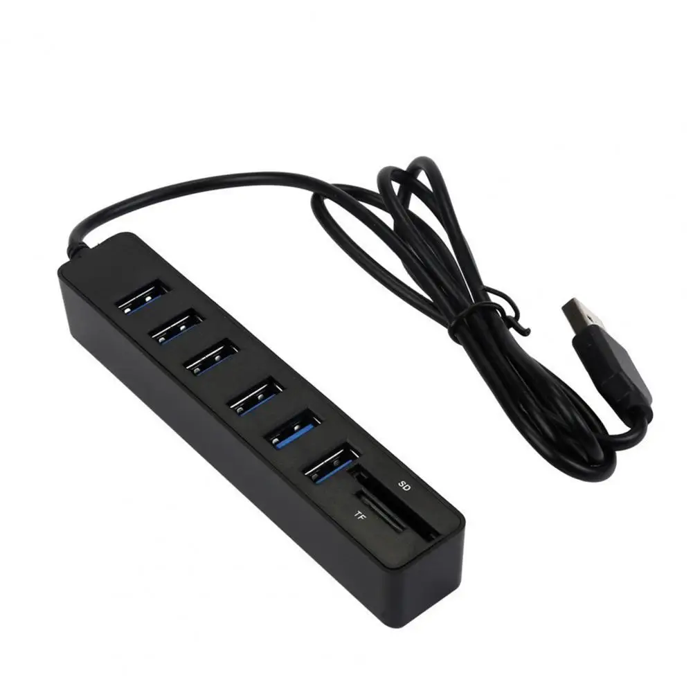 Practical USB Splitter Mini Big Expansion Lightweight Card Reader SD/TF Data Hub  USB Hub Data Transfer