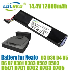 Batteria di ricambio per Neato Botvac Connected,D3,D3 +,D4,D5,D5 +,D6, D7 aspirapolvere robotici, numero parte: 945-0225/205-0011