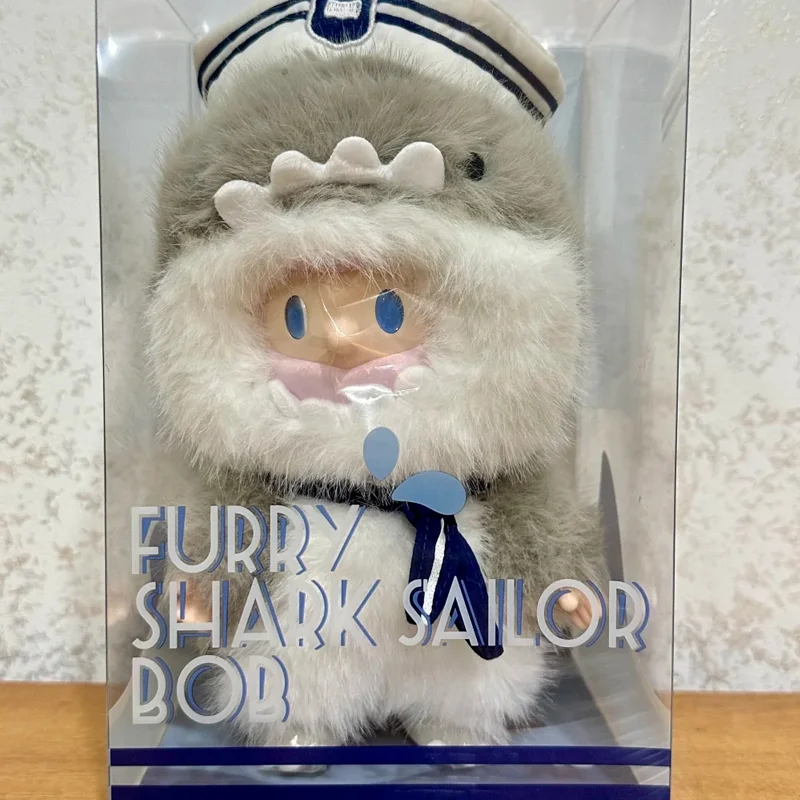 Fermier Bob Furry Time Butler Mouse Chef fromage crème souris Bob fleur vinyle visage peluche carte suspendue Bob pendentif jouet cadeau Surprise