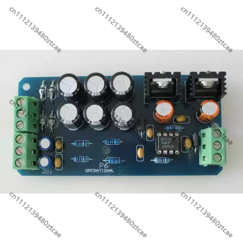 Stereo Audio Preamplifier DIY Discrete Component Kit Household HiFi Signal Adjust Electronic Accessories