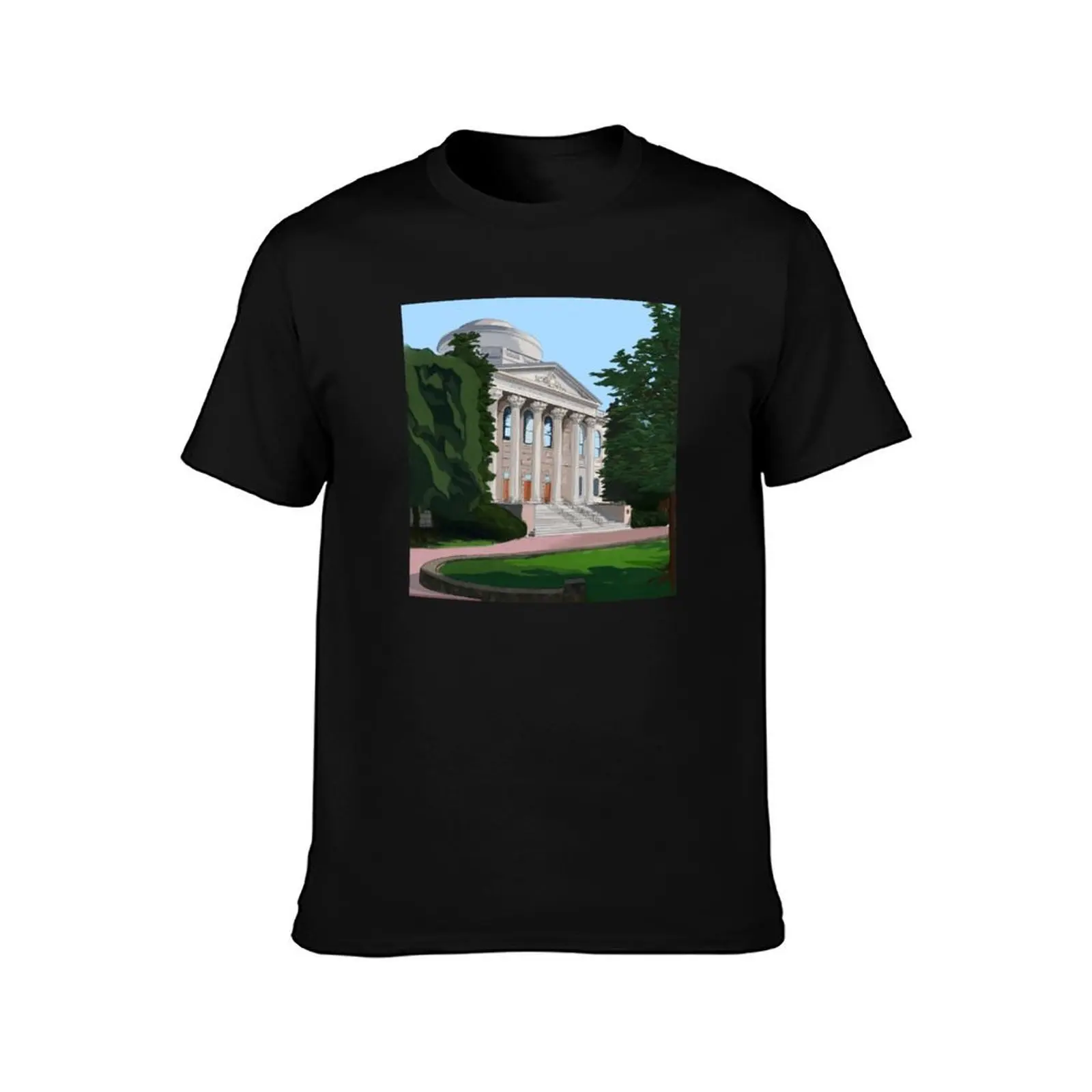 Wilson Library at UNC-CH T-Shirt Running Performance Short Sleeve Tee T-Shirt