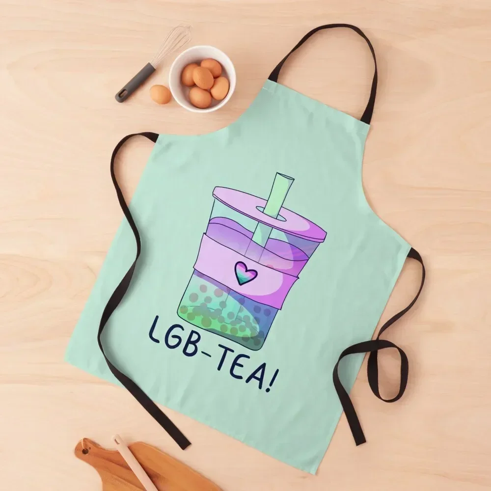 

Toric Pride Bubble Tea Apron For Hairdresser Dress Apron