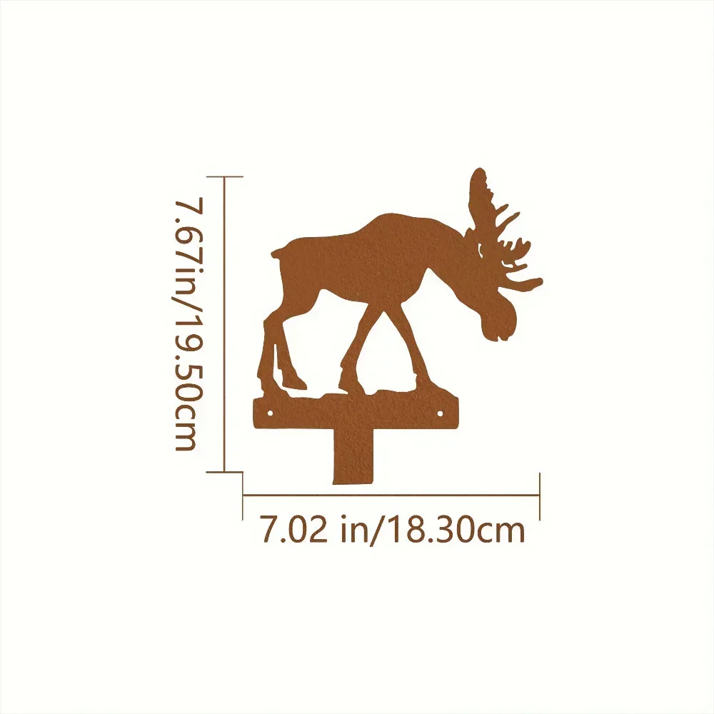 Enchanting Metal Moose Key Hooks Wall Decor – Add Magic and Function. Captivating Multi-Purpose Key Holder