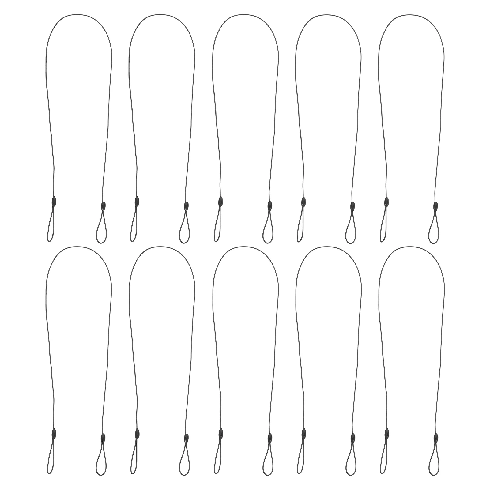 

ID Elastic Lanyard Anti Lost Clip Retractable Cord Strap Spring Pen Leash Holder Badge