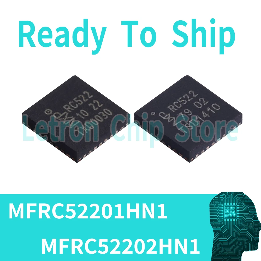 5pcs New Original MFRC52202HN1,151 MFRC52201HN1,115 MFRC522 Chip IC QFN32