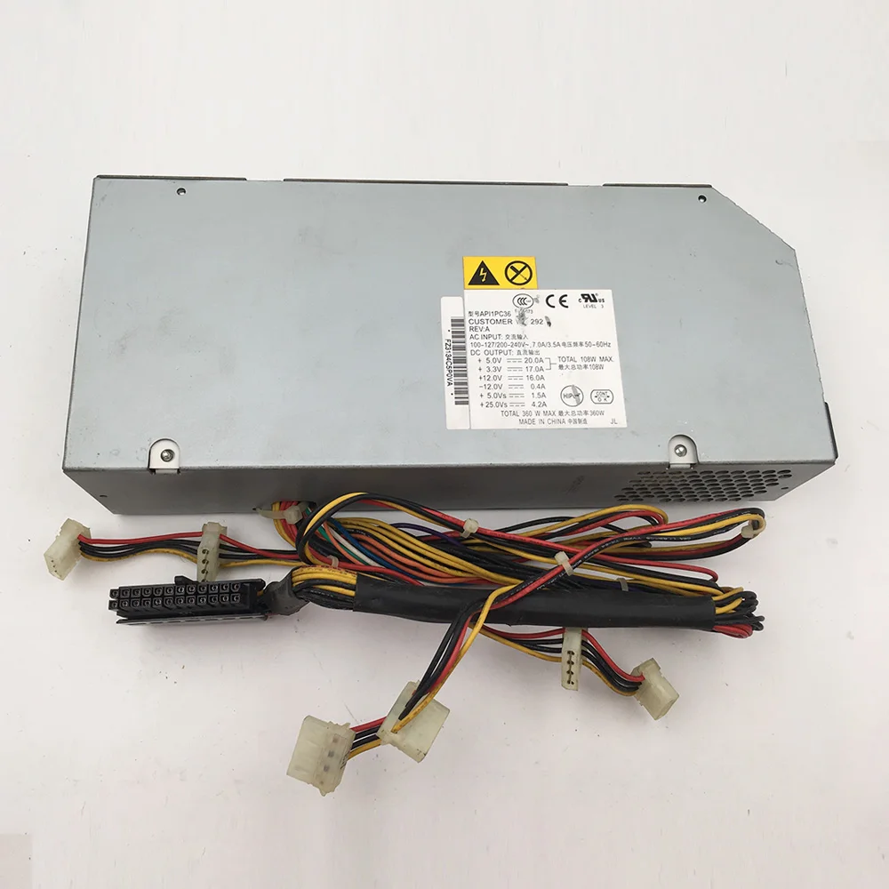 API1PC36 قوة إمداد الطاقة للخادم 360 وات G4 PSCF401601B C 614-0224