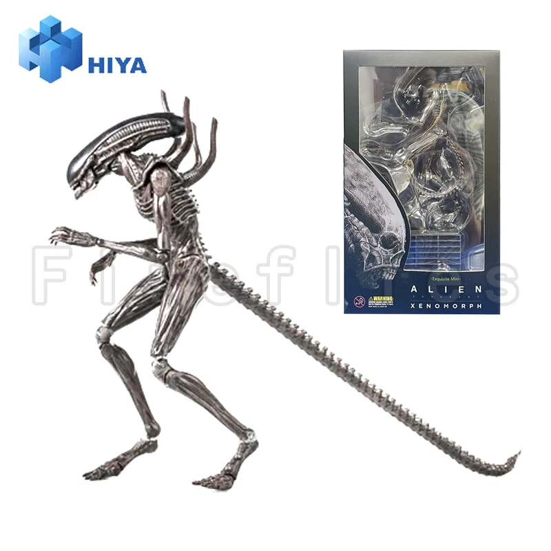 1/18 HIYA Action Figure Exquisite Mini Series ALIEN COVEVANT Xenomorph Anime Collection Model Toy Free Shipping