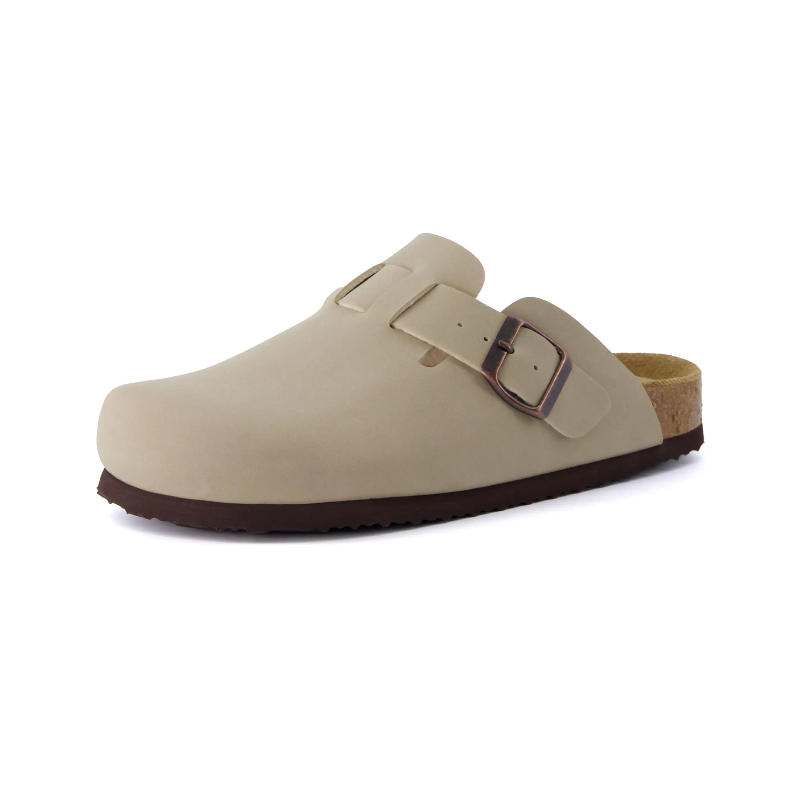 Bebealy Suede Clogs For Men And Women - House Slippers With Arch Support, Soft_voghion.com