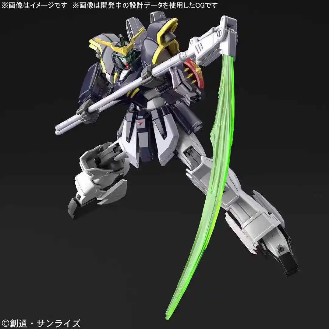 Bandai Genuíno 1/144 HG-XXXG-01D Gundam Deathscythe Model Kit Anime Figure Model Collection Toy Gift