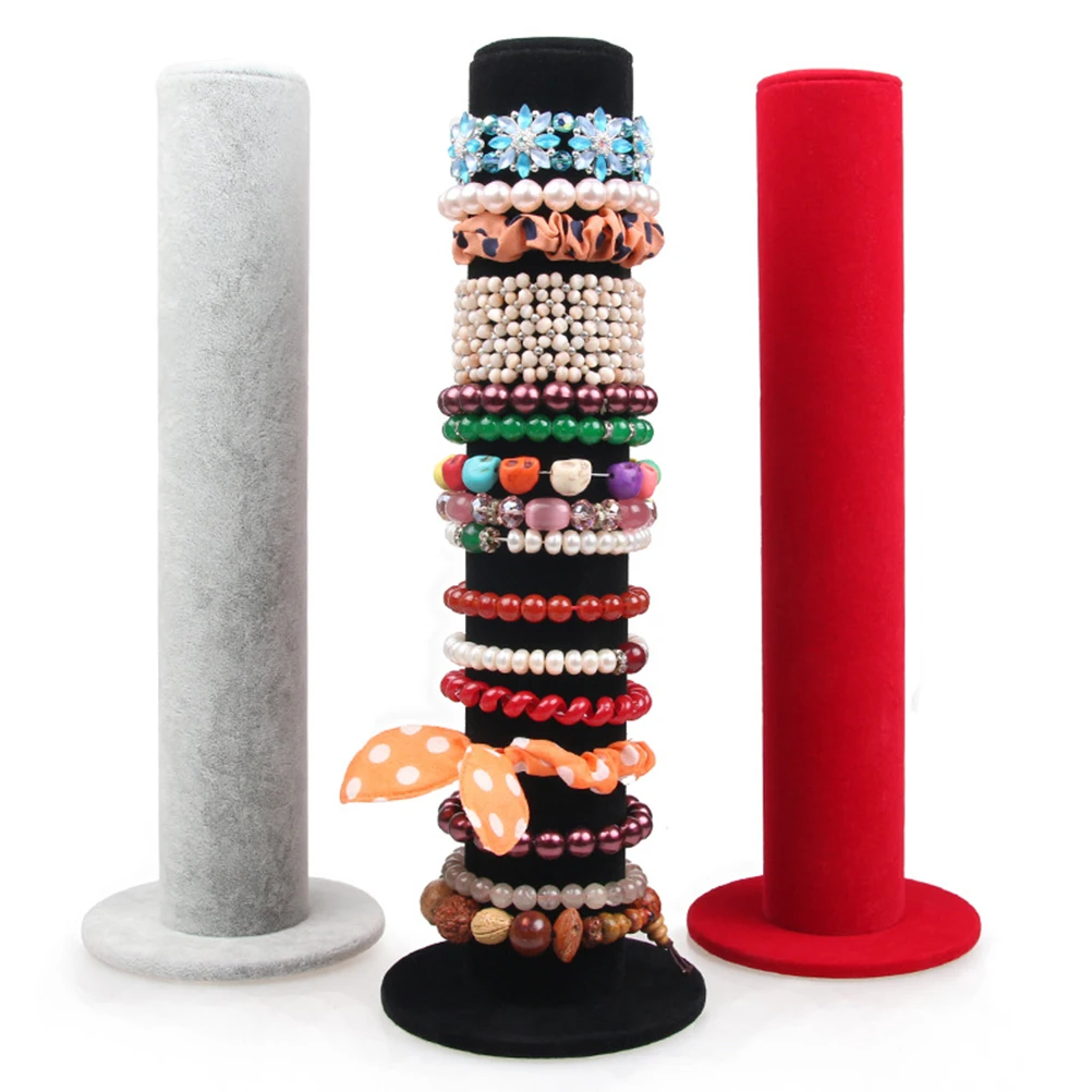 

2Pcs Jewelry Display Rack Bracelet Bangle Watch Holder Storage ganizer Premium Material Durable Elegant Design Protective