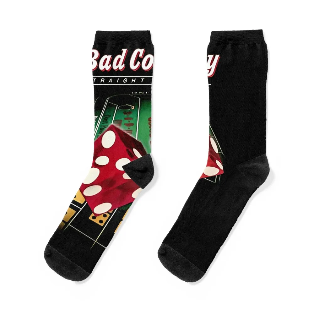 

Bad Company Straight Shooter Socks New year's sports stockings Children's funny gift Mens Socks Women's