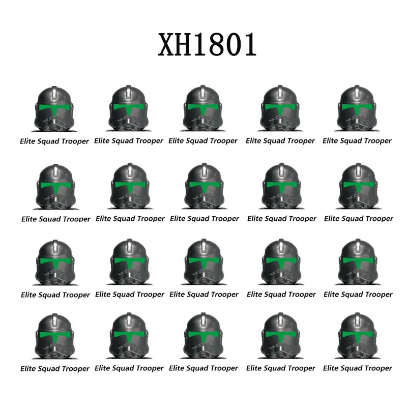 20 Stks/set Xh1798 Bouwstenen Keizerlijke Stormftrooper Galictische Mariniers Sneeuwtrooper Elite Team Trooper 187e Legioen Mini Speelgoed