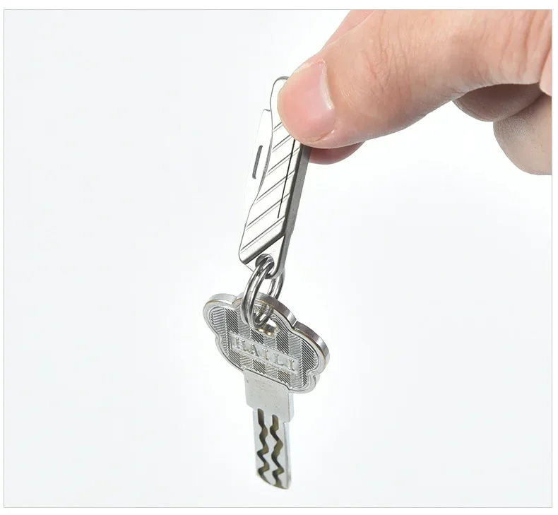 Outdoor Pocket Stainless Steel Mini Folding Keychain Knif e Portable Pendant Letter Opening Express Cutting Tools