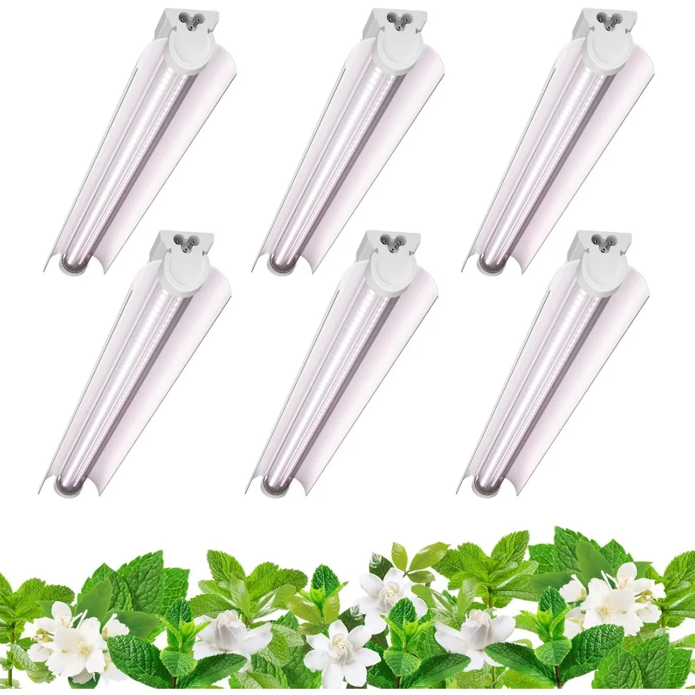 

LED Grow Lights, Full Spectrum, 180W(6 x 30W, 1000W Equivalent), 3ft Grow Light Strips