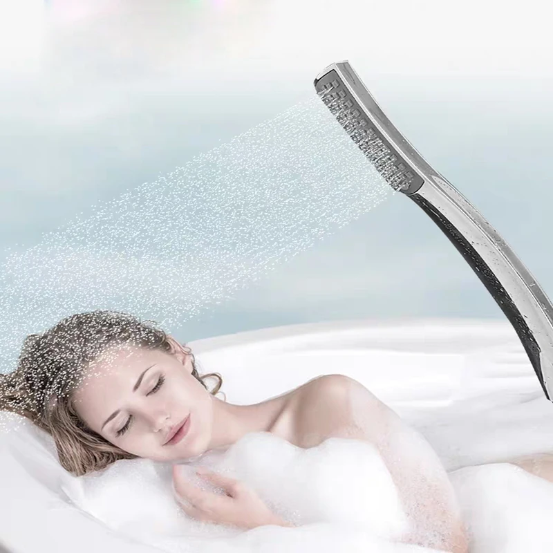 Hand Shower,Hand Held Shower Head Bathroom  Accessories  ABS Chrome Finished 150CM Stainless Steel Hose Handheld Showerheads
