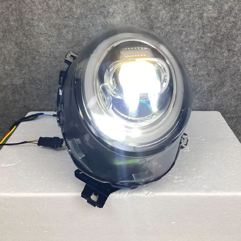 VLAND Car Styling For  F54 F55 F56 Cooper Led Headlights For F57 All LED Head Lamp Angel Eye Led DRL+Turn Signal Front Light
