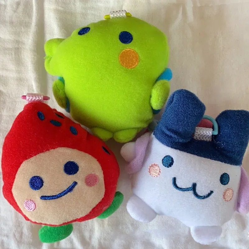 LLavero de Tamagotchi para mascotas, muñeco de peluche de dibujos animados, Mini bolsa para mascotas, juguetes, regalos para niños