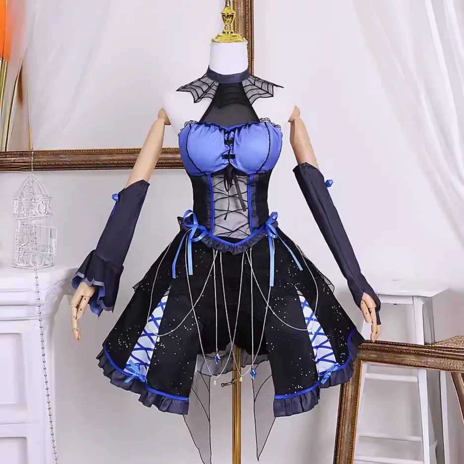 Lumine Dinner Cosplay Anime Gens hin impact Kostüme Lumine Party Kleid Hut Perücke Set Halloween Party Hermoso Cosplay für Frauen