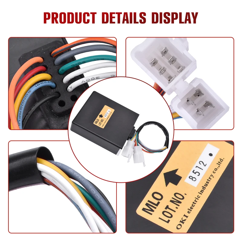 

Motorcycle Intelligent Digital Ignition CDI ECU Unit Igniter For HONDA VFR400 NC24 1987-1989 VFR400Z 1987 30400-ML0-722 VFR 400Z