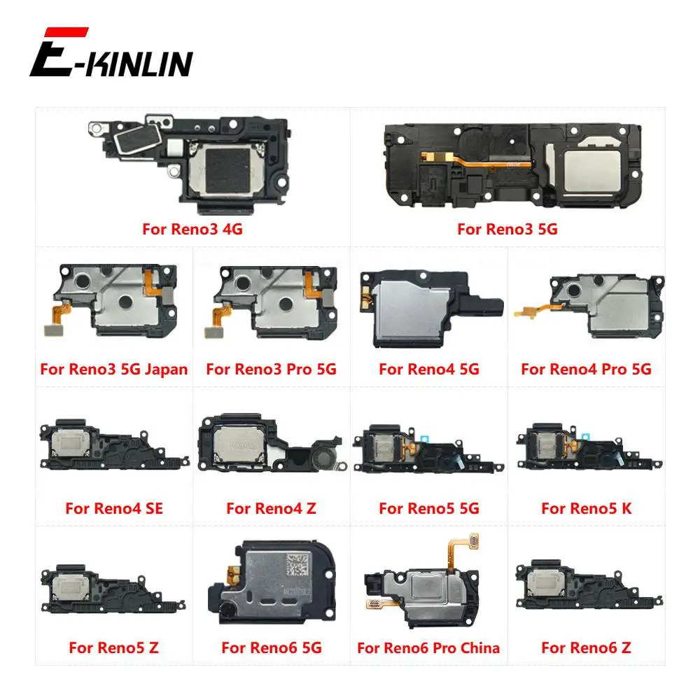 Rear Inner Ringer Buzzer Loud Speaker Loudspeaker Flex Cable For OPPO Reno3 Reno4 Reno5 Reno6 Pro SE Z K 4G 5G