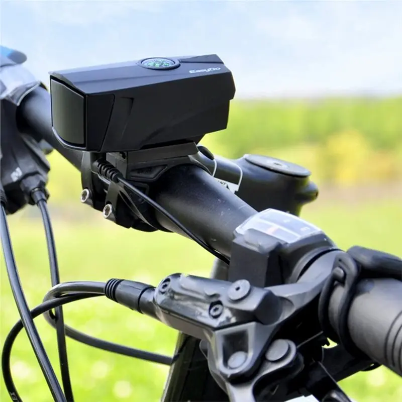 CGDS-Waterproof 140 DB Electric Bell 2 Modes Bike Electronic Horn Outdoor Cycling Accessories Bicycle Handlebar 22-26Mm