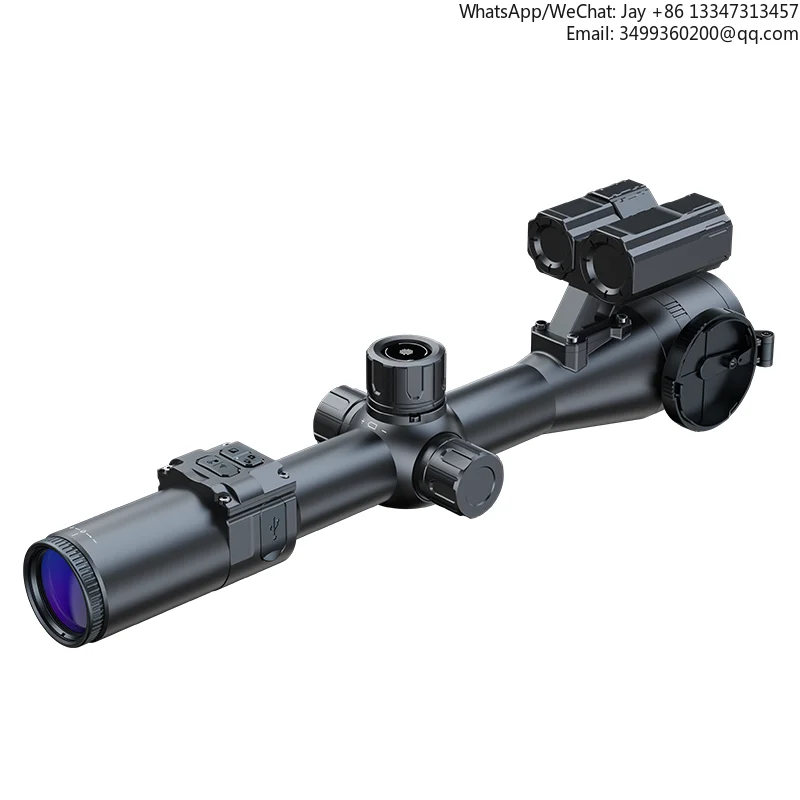 

DS37-LRF 850nm Night Stalker 4K Scope 70mm Lens Digital 450m IR Day And Night Rangefinder NV For Hunting