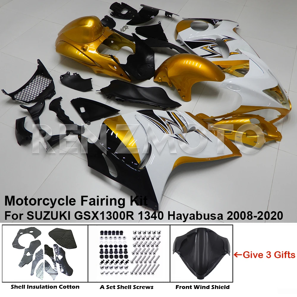 

S1308-105a Motorcycle Fairing Set Body Kit Plastic For SUZUKI GSX1300R 1340 Hayabusa 2008-2020Accessories ABS Injection Bodywork