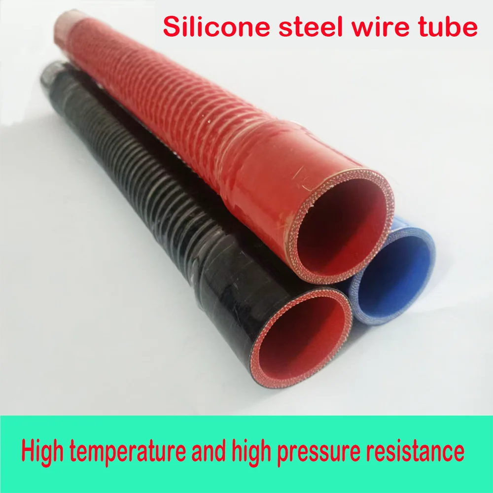 

Automotive silicone hose clip Heat-resistant steel wire Corrugated hose Turbine Intercooler pipe