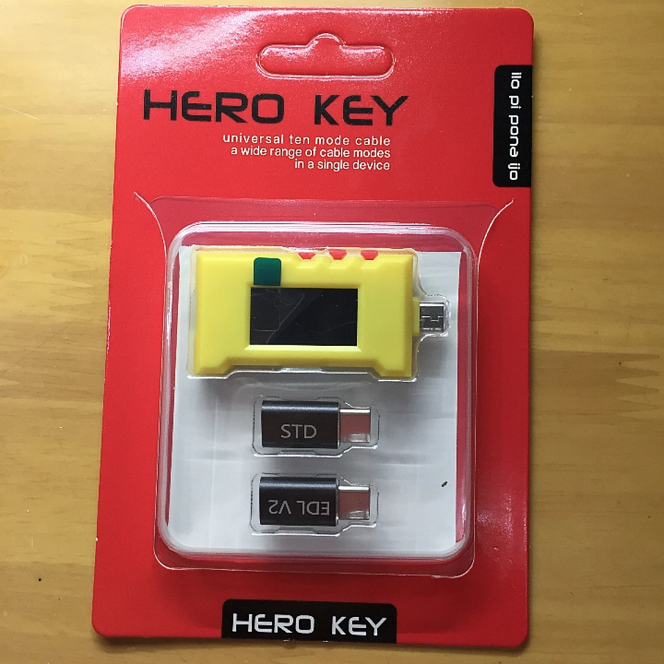 Hero Key - EDL Cable 9008 mode USB HAR cable (All in one) colore casuale seleziona un pezzo