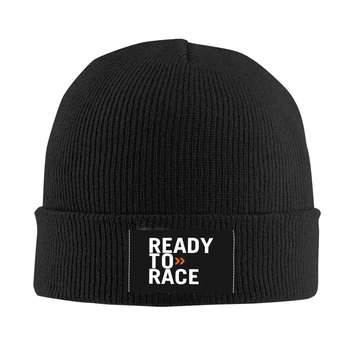 Ready To Race Knit Hat Beanies Winter Hat Warm Acrylic Hip Hop Motocross Bitumen Bike Life Cap Men Women