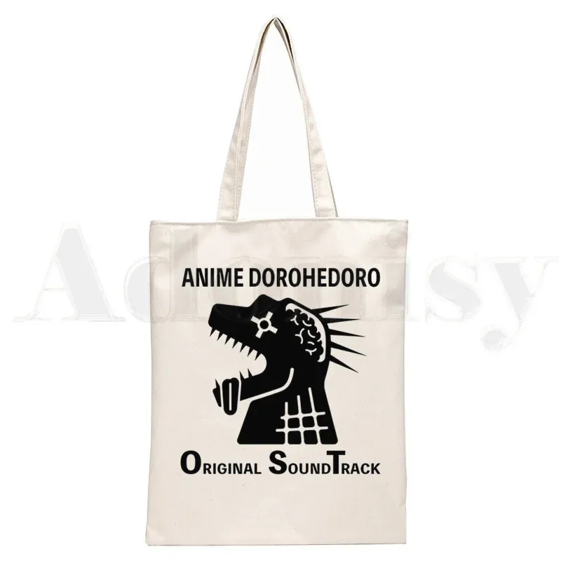 Dorohedoro herói horror anime japonês mangá bolsas de ombro casual compras meninas bolsa feminina elegante bolsa de lona