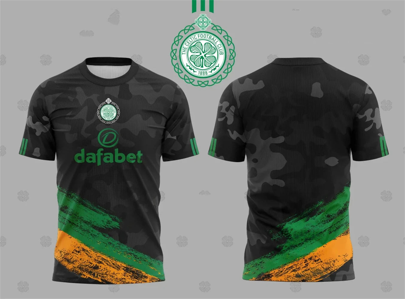 2025 New Men's Quick-drying T-shirt Celtic Ireland Comfortable Sport Breathable Sweat-absorbing Short-sleeved Top Jersey clothes