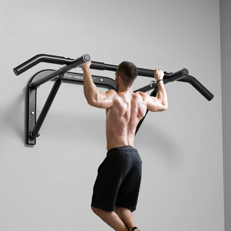 Wall Perforation Horizontal Bar Household Indoor Wall Single and Parallel Bar Fixed Single Pole Household Fitness Equipment