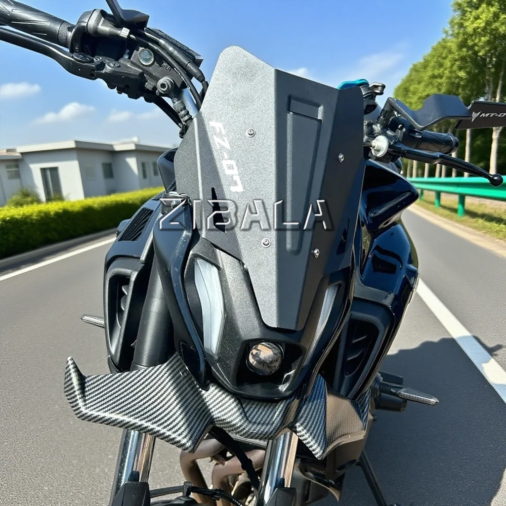 

2024 2025 Motorcycle Front Windshield Windscreen For Yamaha FZ07 MT07 MT-07 FZ 07 2021 2022 2023 FZ 07 MT 07 Wind Deflector