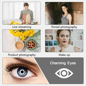 Dimmable Led Selfie Ring Light, Phone Stand, Fill Light Tripod, Video Photography Lamp, Tupied Streaming, 10 10 Main Ring Light Sales with Tripod - №3