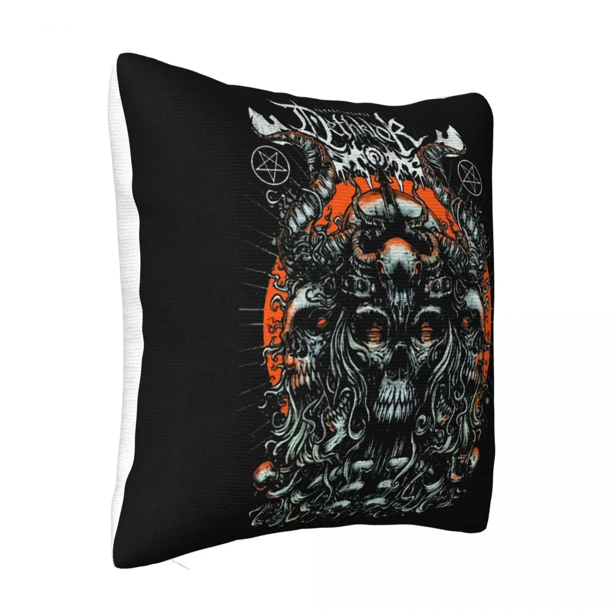 Dethklok Fictional Death Metal Band Mens Usa Size Funny Cartoon Formal Text Text Anime Cool Streetwear Male Pillow Case