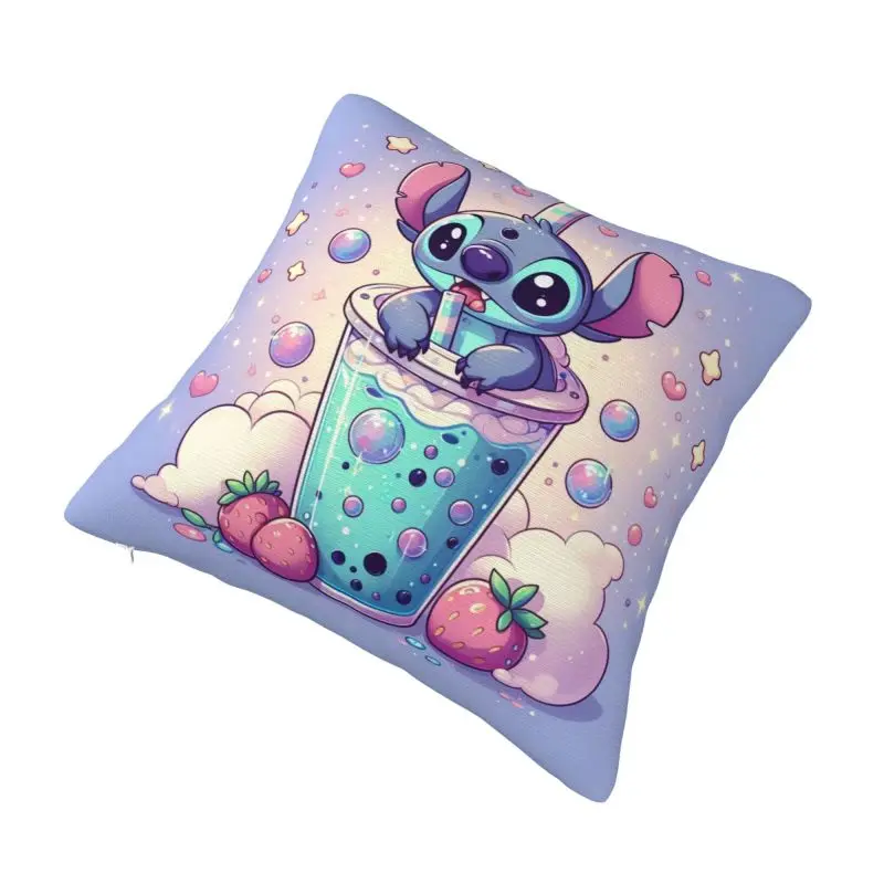 Custom Stitch Cartoon Anime Pillow Case Cushions Cover Square Pillowcase