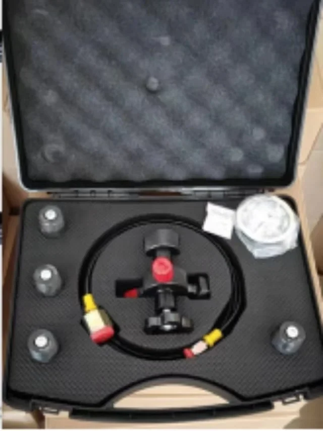 High precision KIT 5IN1 Multifunctional jack with inflatable Hydraulic pressure test kit